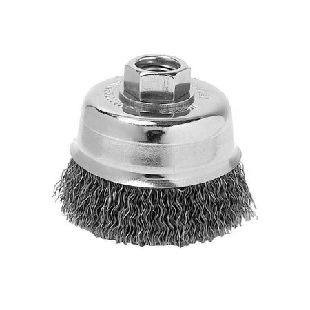 METABO Wire Wheel 2 3/4"  x 5/8-11" CRIMPED CUP BRUSH 655207000